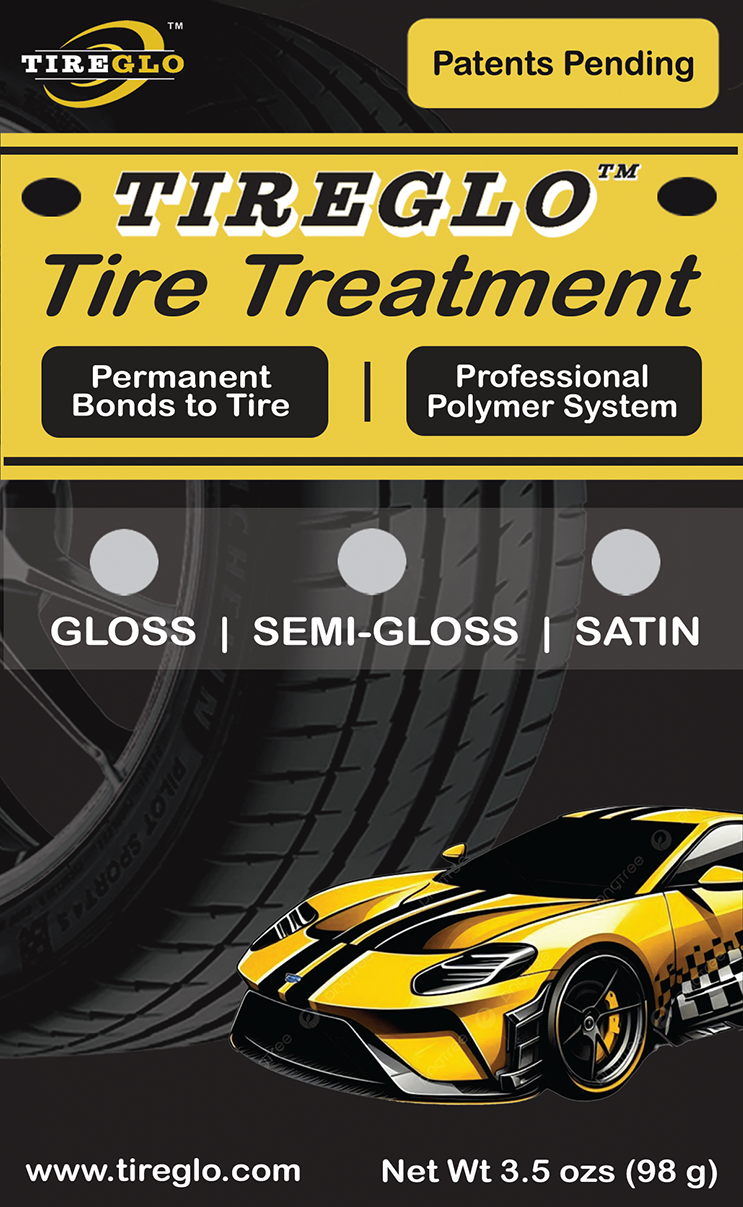 TIREGLO™ Tire Treatment — front packaging